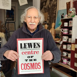 Lewes Centre of the Cosmos jug