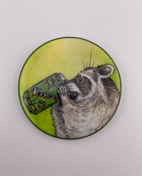 Image 2 of Vernor's Raccoon Magnet