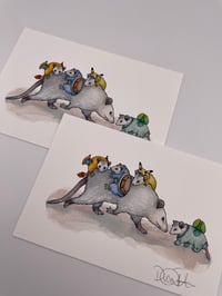 Image 2 of Pokemon Opossum Print