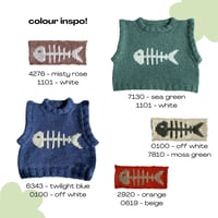 Image 4 of Fishy Sweater Vest - Made To Order