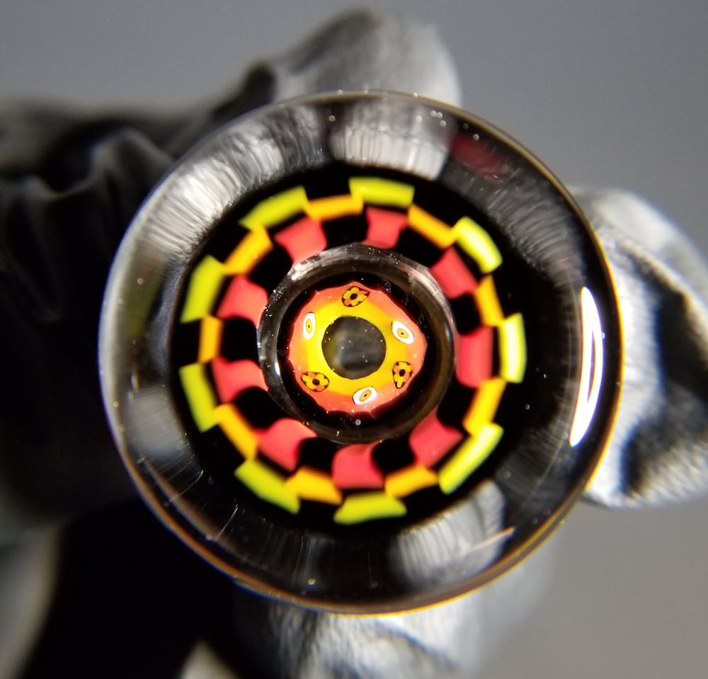 Image of 27 mm Low Profile Terp Cap Double Rasta