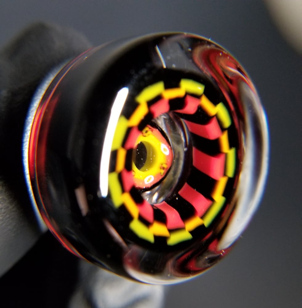 Image of 27 mm Low Profile Terp Cap Double Rasta