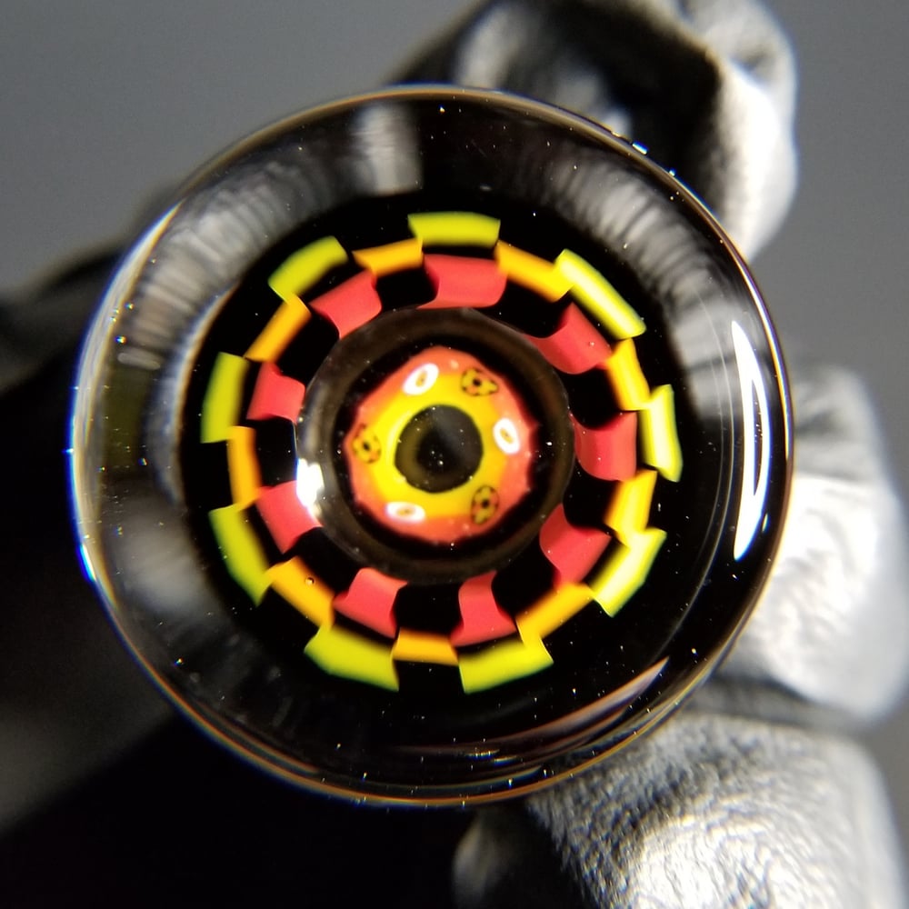 Image of 27 mm Low Profile Terp Cap Double Rasta