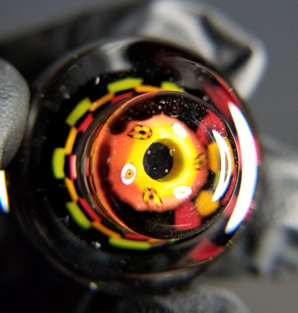 Image of 27 mm Low Profile Terp Cap Double Rasta