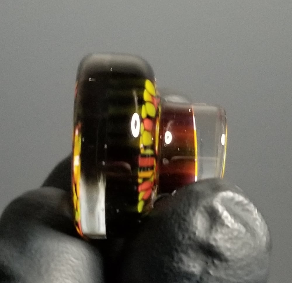 Image of 27 mm Low Profile Terp Cap Double Rasta