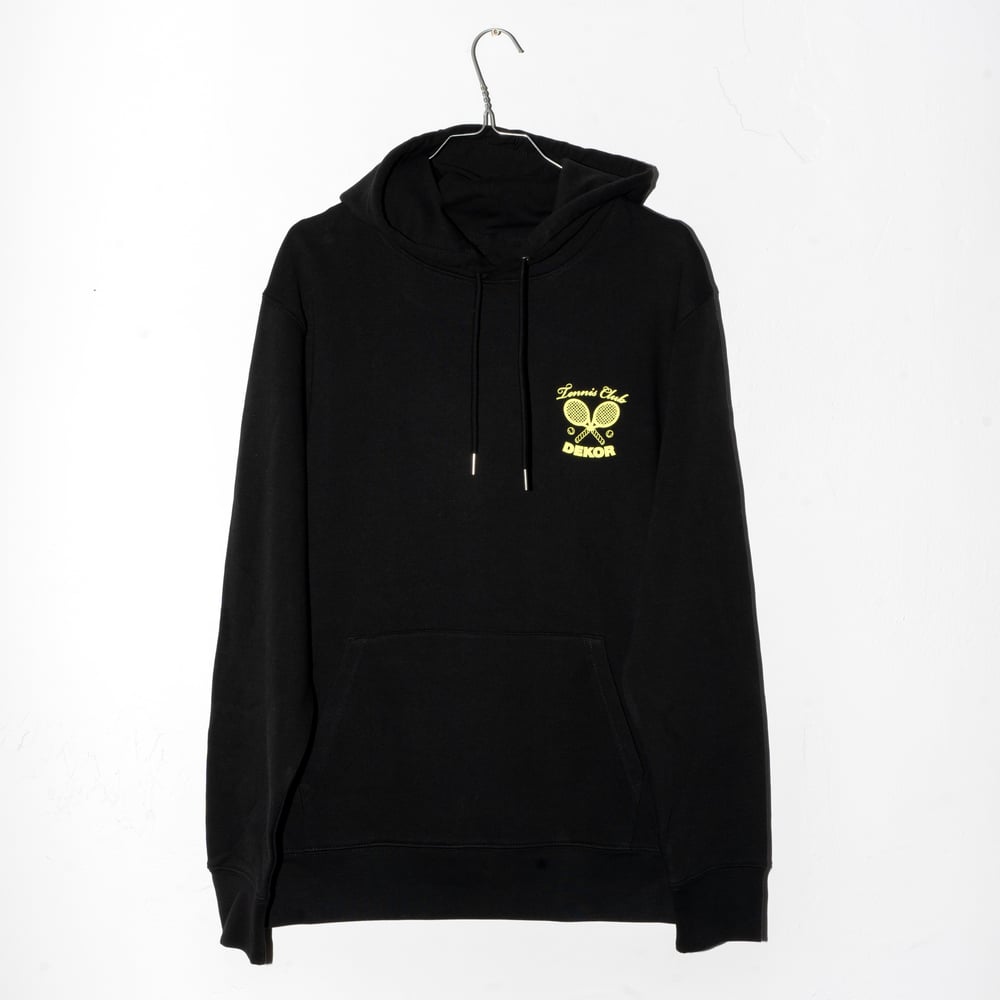Image of OPEN HOODIE BLACK