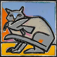 Cat & Bird by America Martin