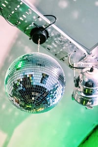 Disco Ball Print