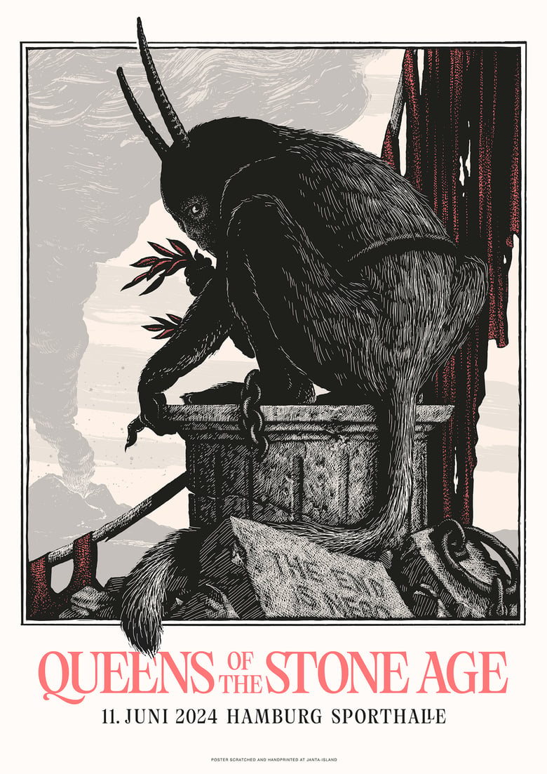 Image of »Queens Of The Stone Age« Gig Poster 