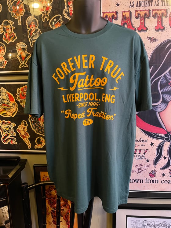 Image of GREEN FTT ~ Respect Tradition T-Shirt (UK only)