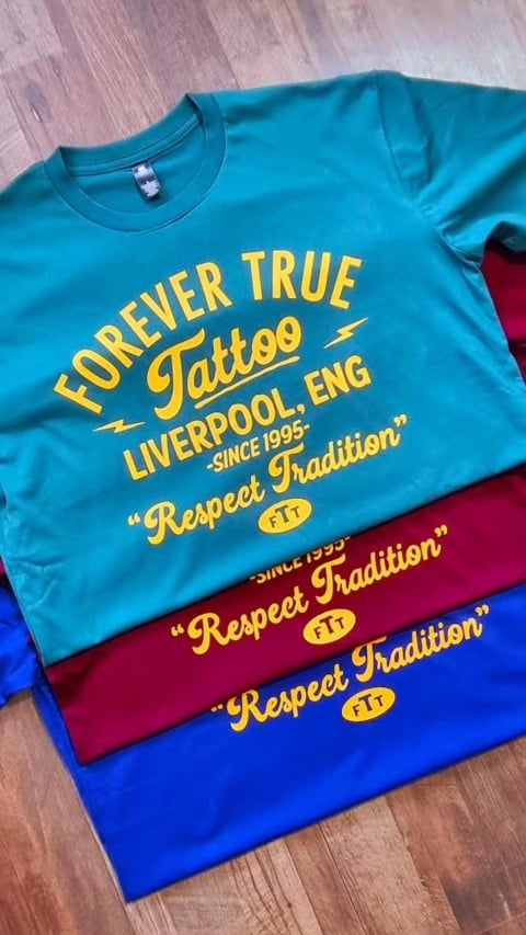 Image of Maroon FTT ~ Respect Tradition T-Shirts (UK only)