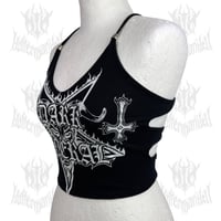 Image 4 of Dark Funeral "Logo" Open-Back Top (SIZE S)