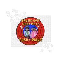 PUSH & PAINT “CARTIE TOON” JIGSAW PUZZLE 