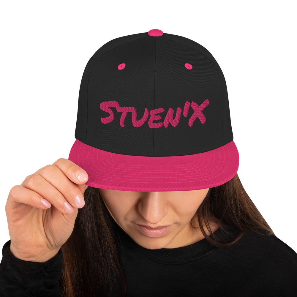 Stuen'X In Flamingo Snapback Hat