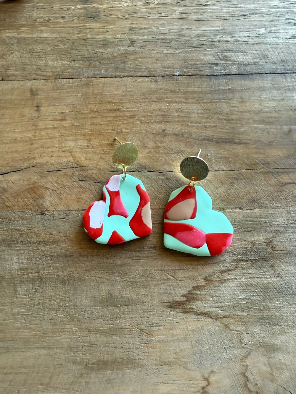 Image of Large Hearts in Mint Mix