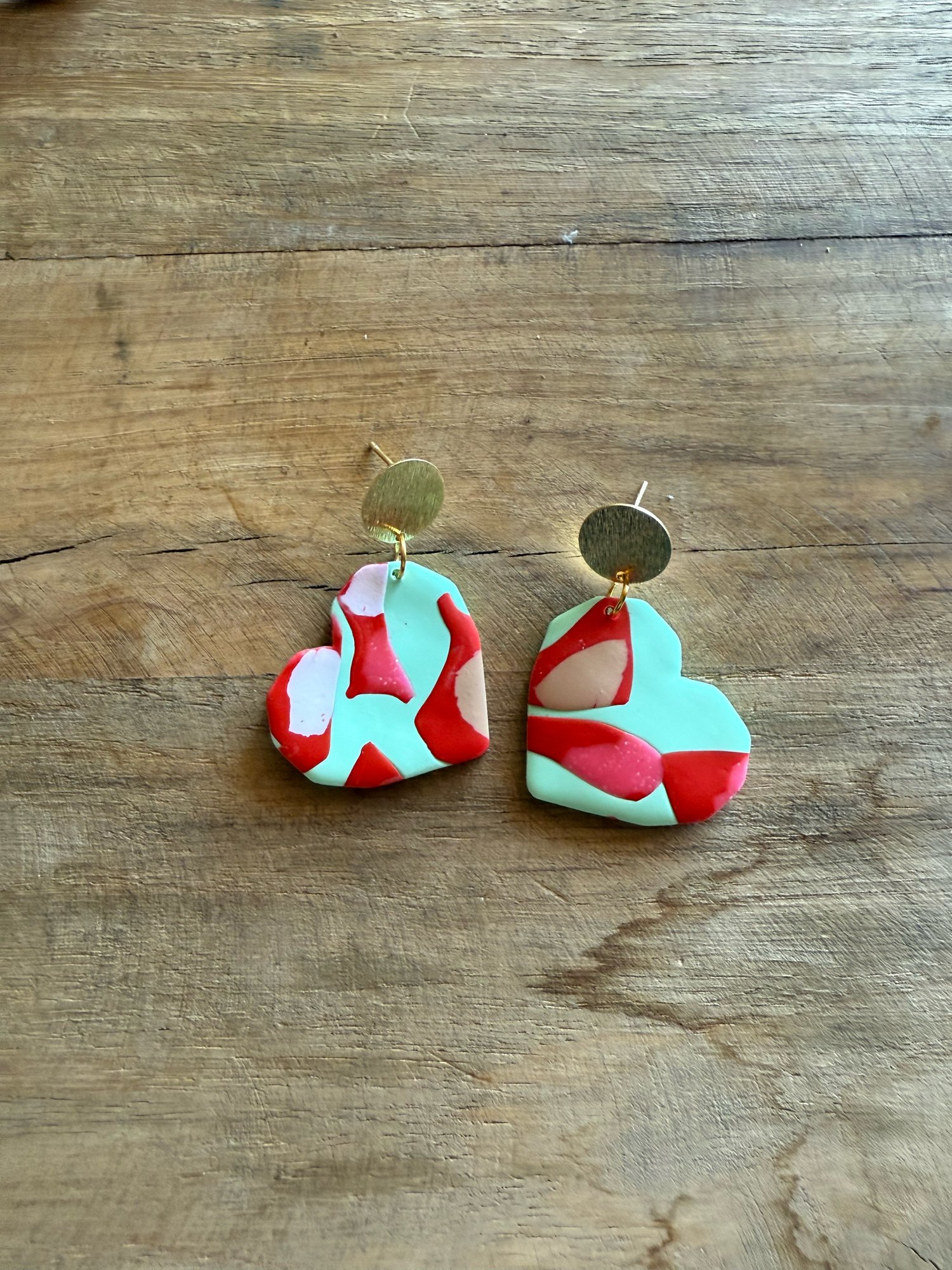 Image of Large Hearts in Mint Mix