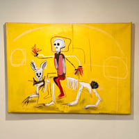 Riding A Finish original painting