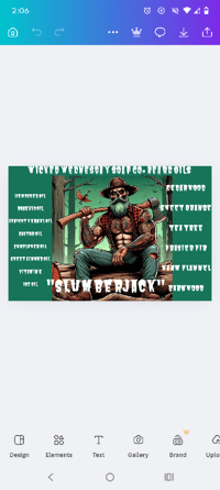 Image 2 of "a lumberjack" 1oz oil