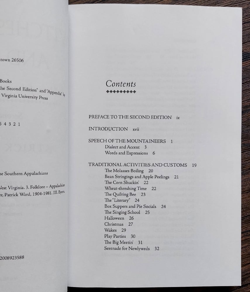 Witches, Ghosts, and Signs: Folklore of the Southwestern Appalachians, by Patrick W. Gainer