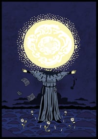Moon Mage Day Dream A3 Print