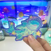 Image 4 of Space shark stickers