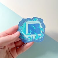 Image 2 of Cyber shark monitor sticker