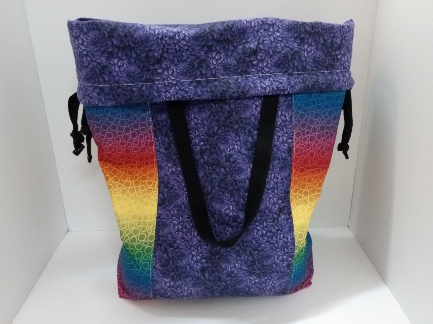 Image of Clearance sale Large Project Bag Tote With Drawstring Closure