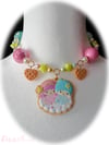 Pastel Twins Cookie Choker