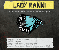 Image 2 of ELDEN RING - LADY RANNI PIN