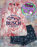 Red White & Busch Women's Tank