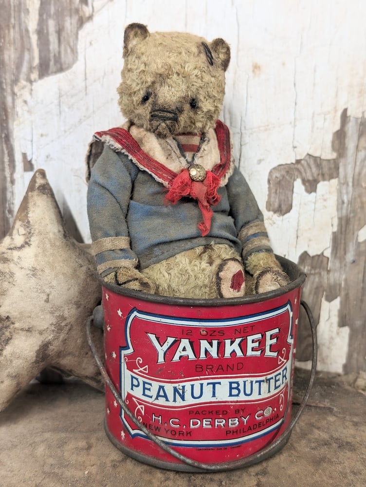 Image of 7" - Vintage Antique style SAILOR Teddy Bear in Sailor Outfit  by whendi's bears.