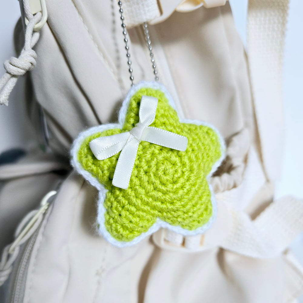Image of Crocheted Star Bag Hanger (NCT inspired)