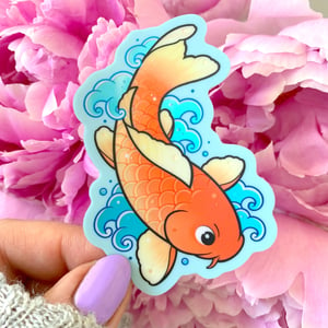 Image of HOLO Koi Fish STICKER