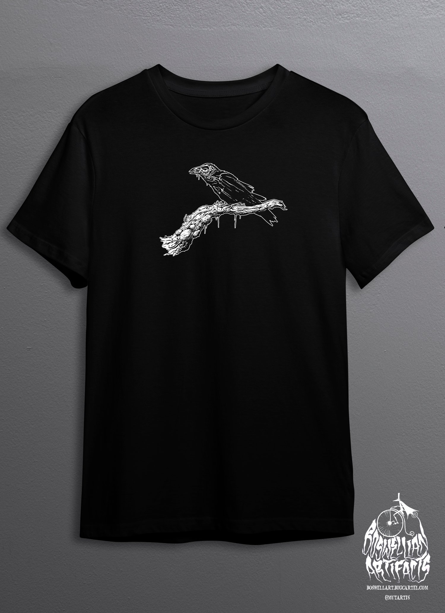 Gnarly Crow T Shirt