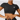 Black Backless Crop Top 