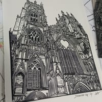 York Minster Print (Great West Window)