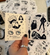 Image 3 of JJK - Gojo x Geto Zine + Holographic Stickers