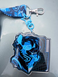 Image 1 of CyberYeen 3" Acrylic Keychain