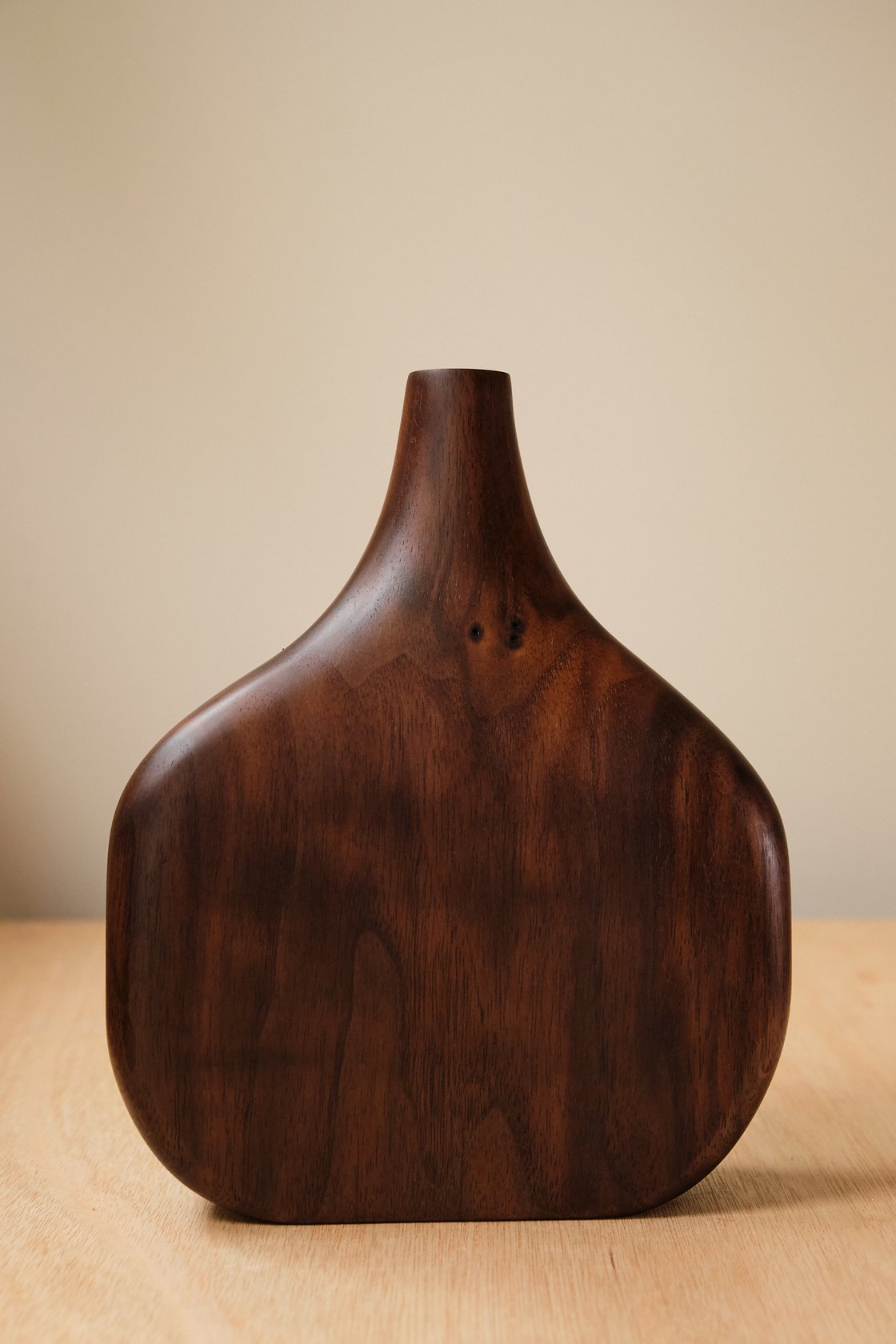 Image of Large Walnut Bud Vase - FBV001