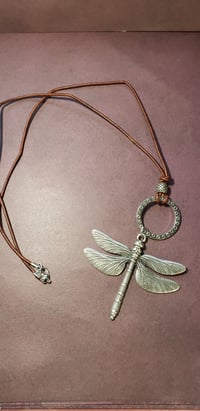 Image 3 of Green Floral Dragonfly