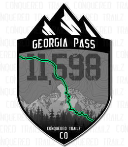 Image of Georgia Pass Trail Badge