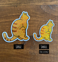 Image 2 of Cat Pooper Sticker Pack (Small) - 🌈 Glitter