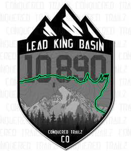 Image of Lead King Basin Trail Badge