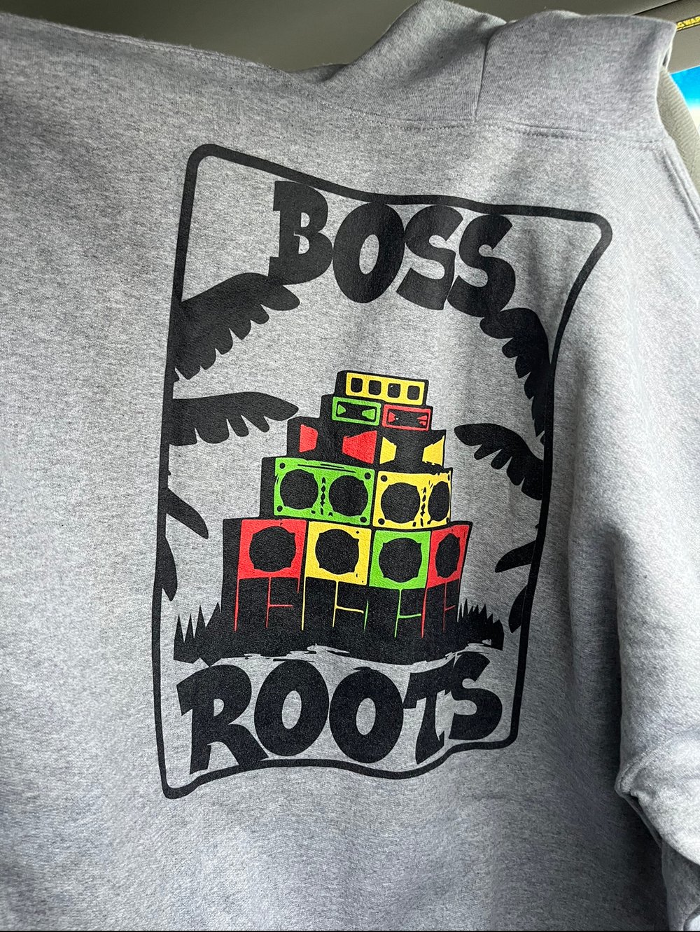 Soundsystem zip hoodie