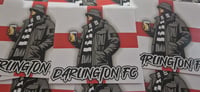 Image 2 of Pack of 25 7x7cm Darlington FC Football/Ultras Stickers.