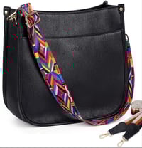 Image 1 of Leather hobo shoulder handbags 