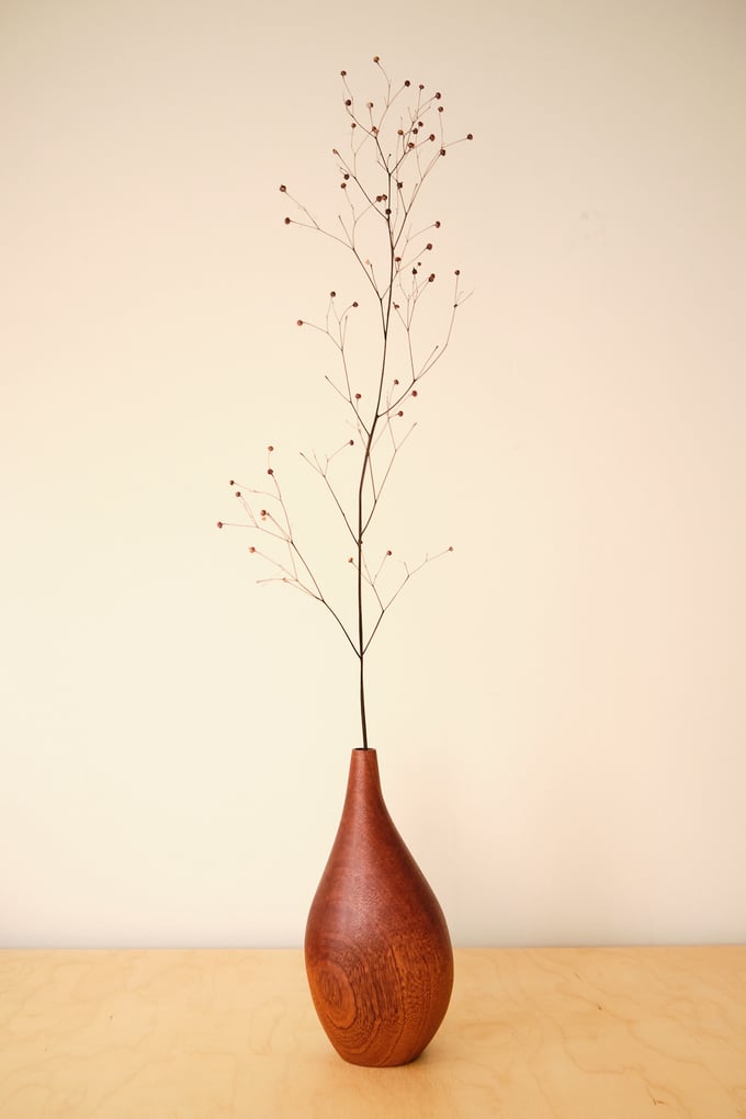 Image of Sapele Bud Vase - TBV002