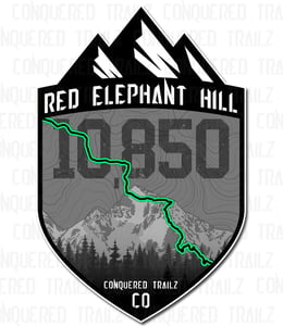 Image of Red Elephant Hill Trail Badge