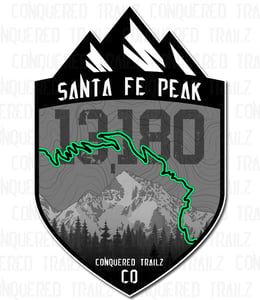 Image of Santa Fe Peak Trail Badge