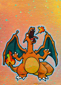 Image 3 of Charmander evolutions print set